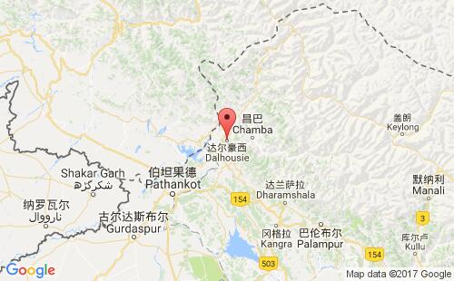 加拿大海運(yùn)港口達(dá)爾豪西dalhousie港口地圖