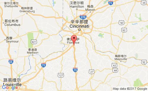 加拿大海運港口沃爾頓walton港口地圖