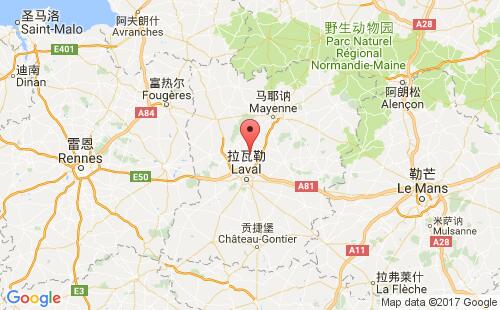 英國(guó)港口朗姆lame港口地圖