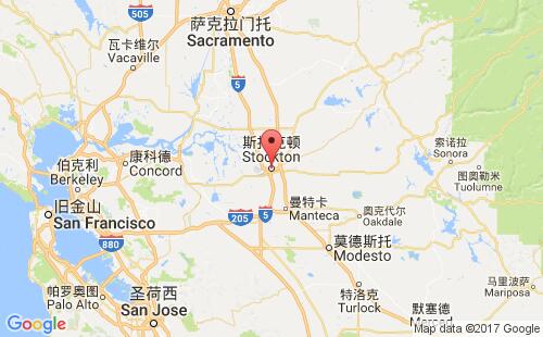 英國(guó)港口斯托克頓stockton港口地圖