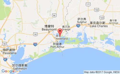 美國(guó)海運(yùn)港口阿特雷科atreco港口地圖